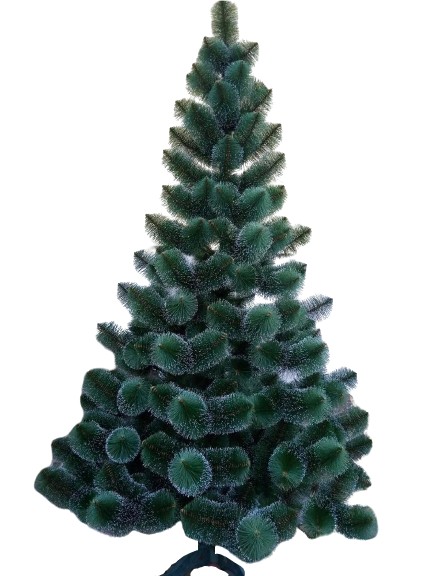 

Сосна искусственная HAPPY HOLIDAYS 1,8 м Сосна зеленая с белыми кончиками (С-З-БК-180)