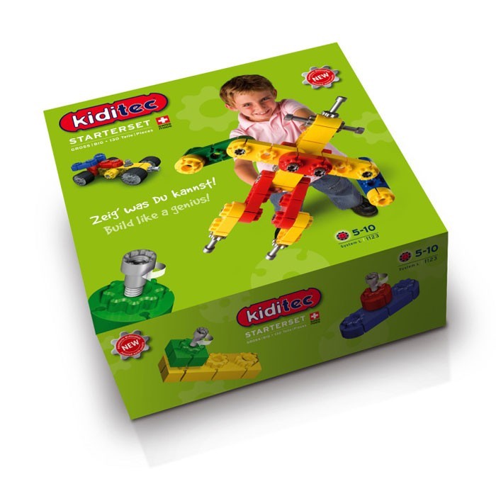 

Конструктор Kiditec Big 1123 - 130 деталей (1729)