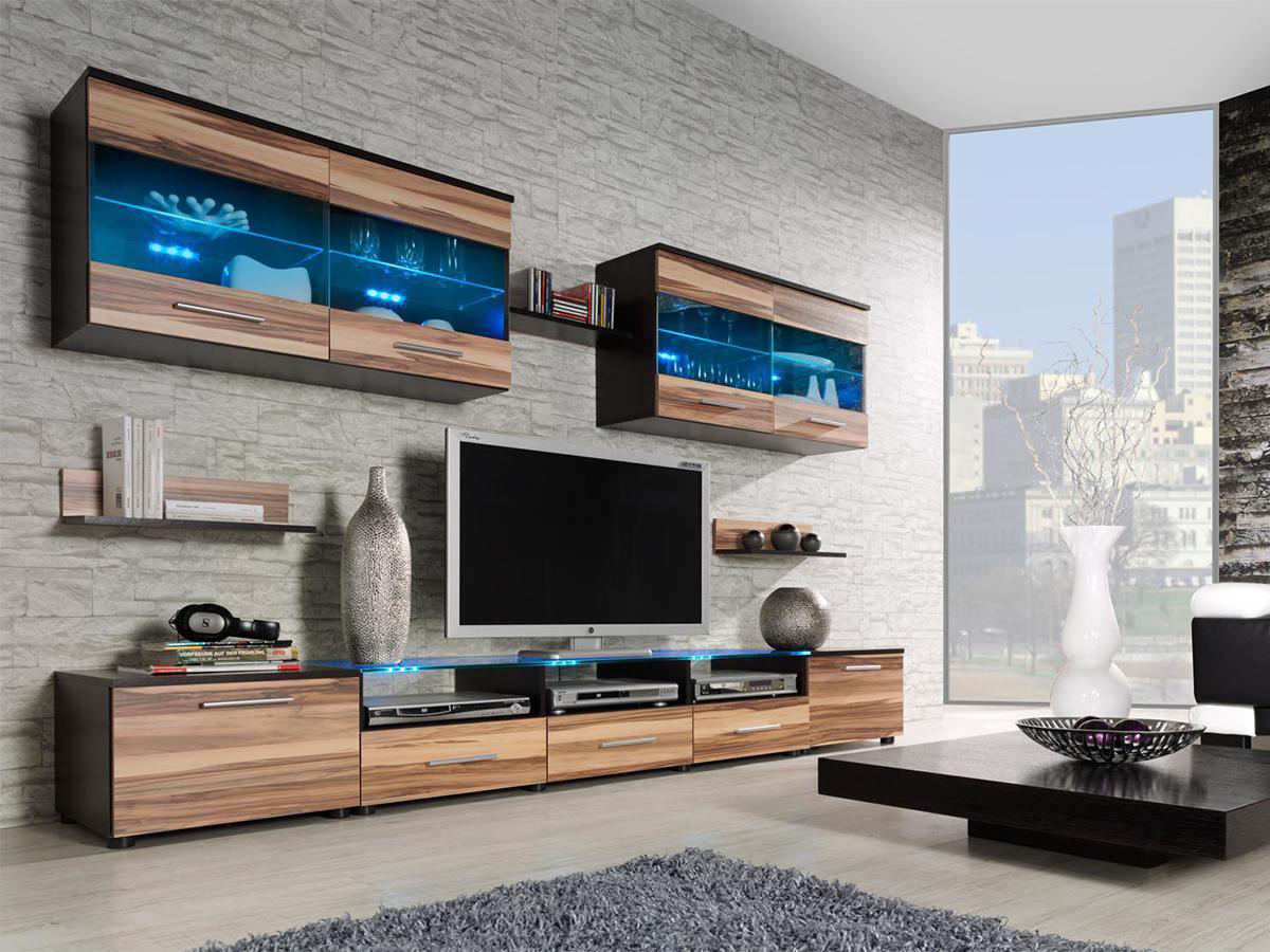 

Стенка Cama 1 Венге + Орех балтимор