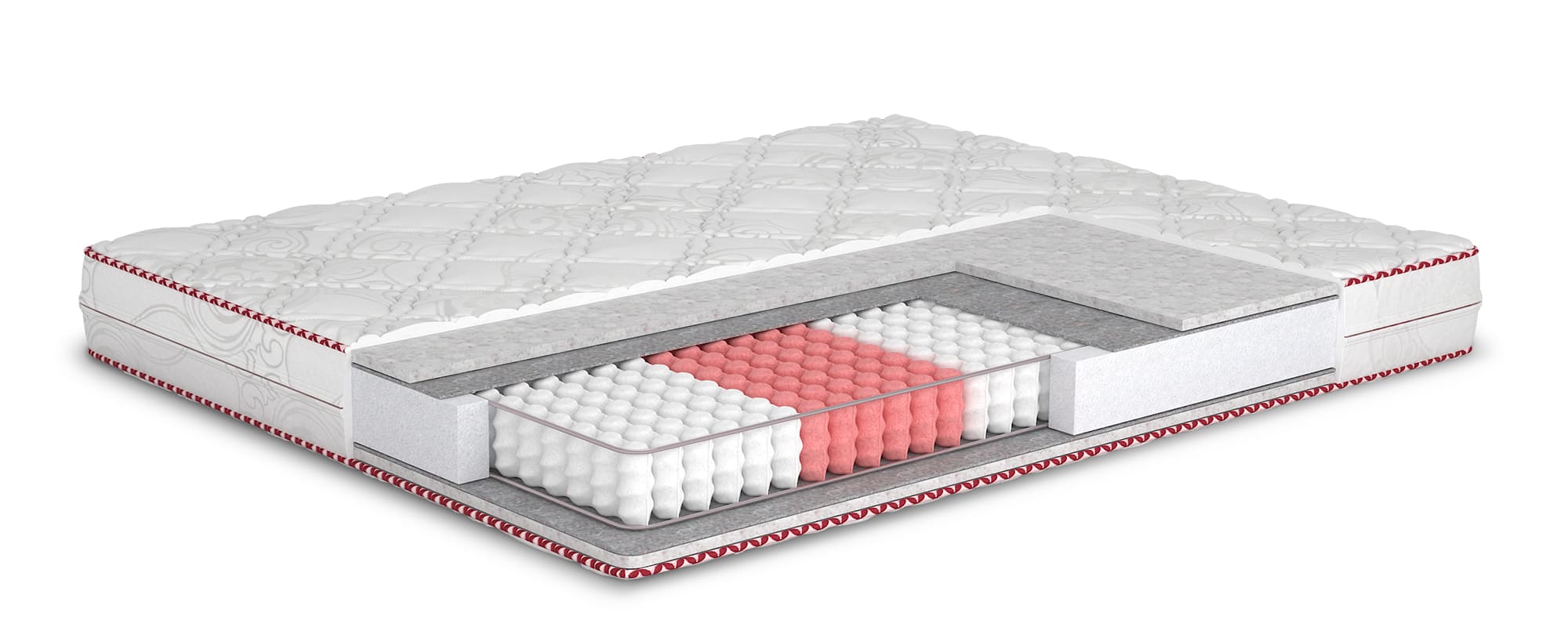 

Матрас Matroluxe Four Red Carmin 70x190