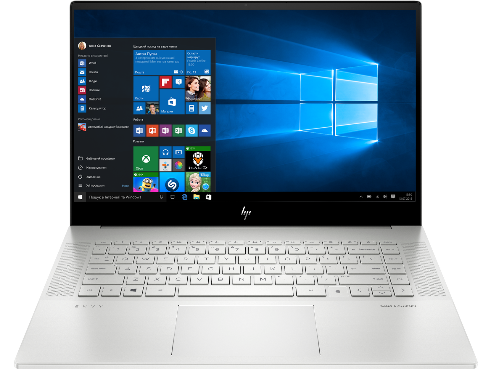 

Ноутбук HP Envy Laptop 15-ep0002ua (423Y3EA) Silver