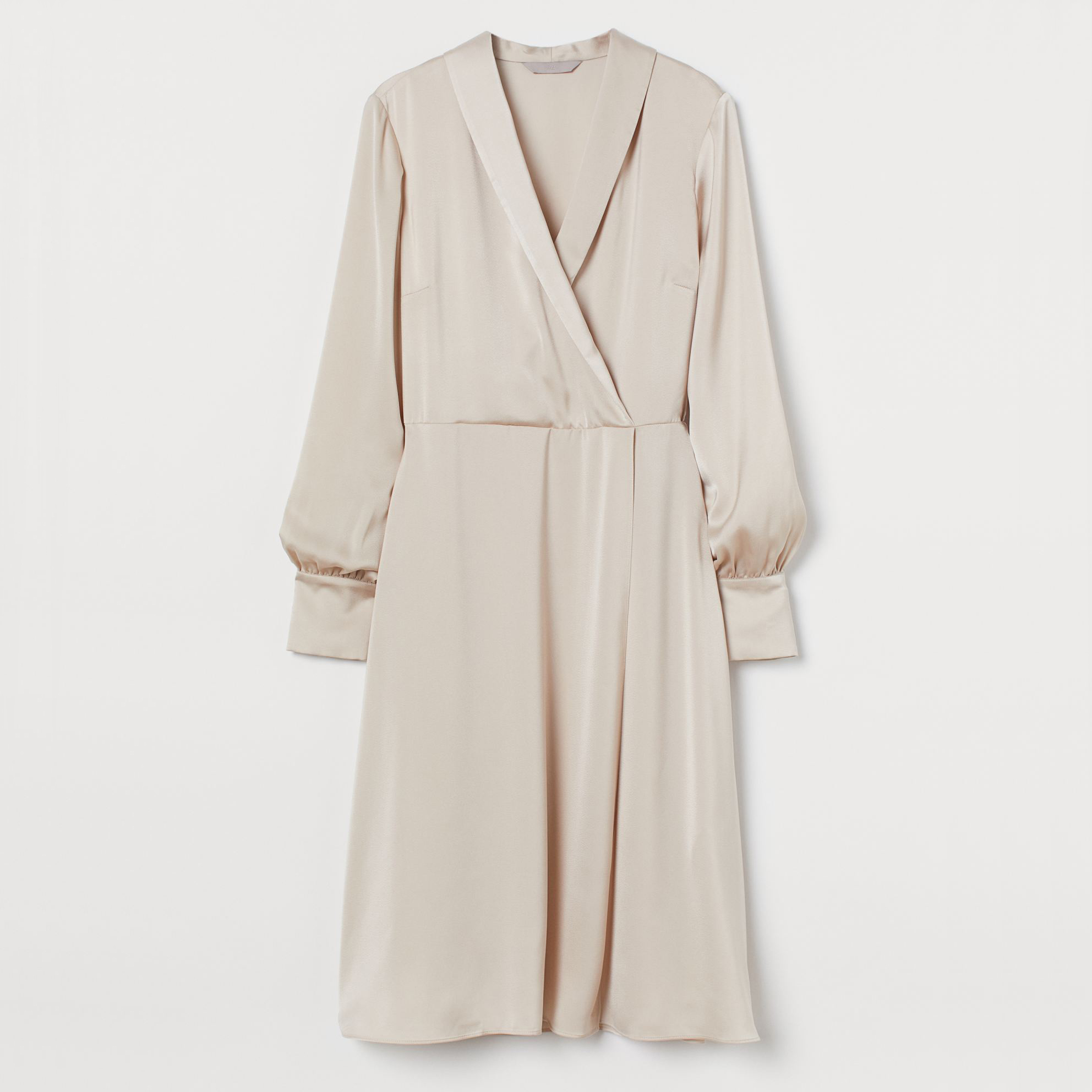 

Платье H&M 0927541001 XXL (175/128А) Светло-бежевое
