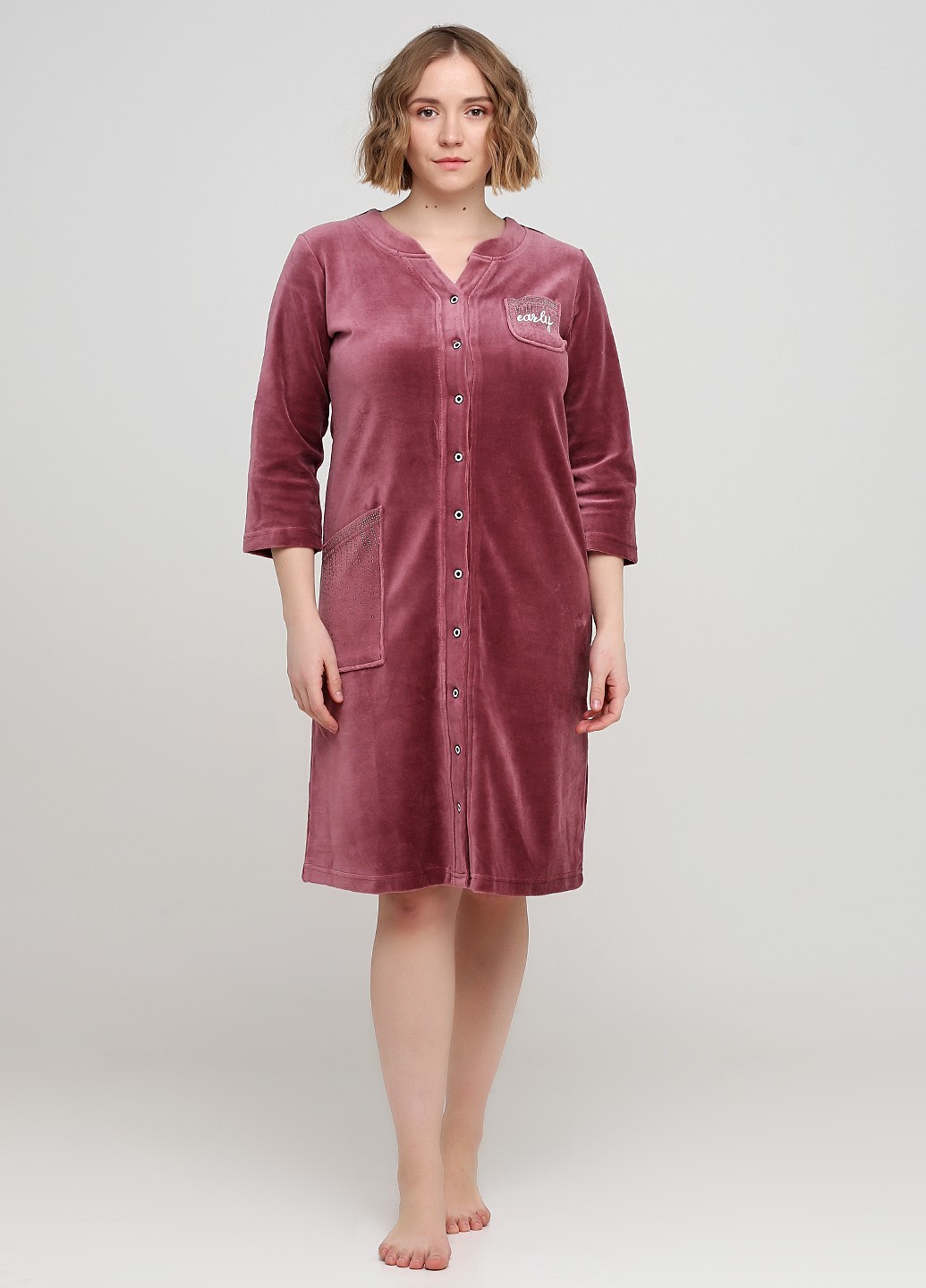 

Халат Wild Love  розовый 21130, Халат Wild Love 2XL розовый 21130