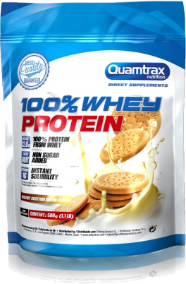 

Протеин Quamtrax Whey Protein 500 г - Бисквитный Крем (8436046979536)
