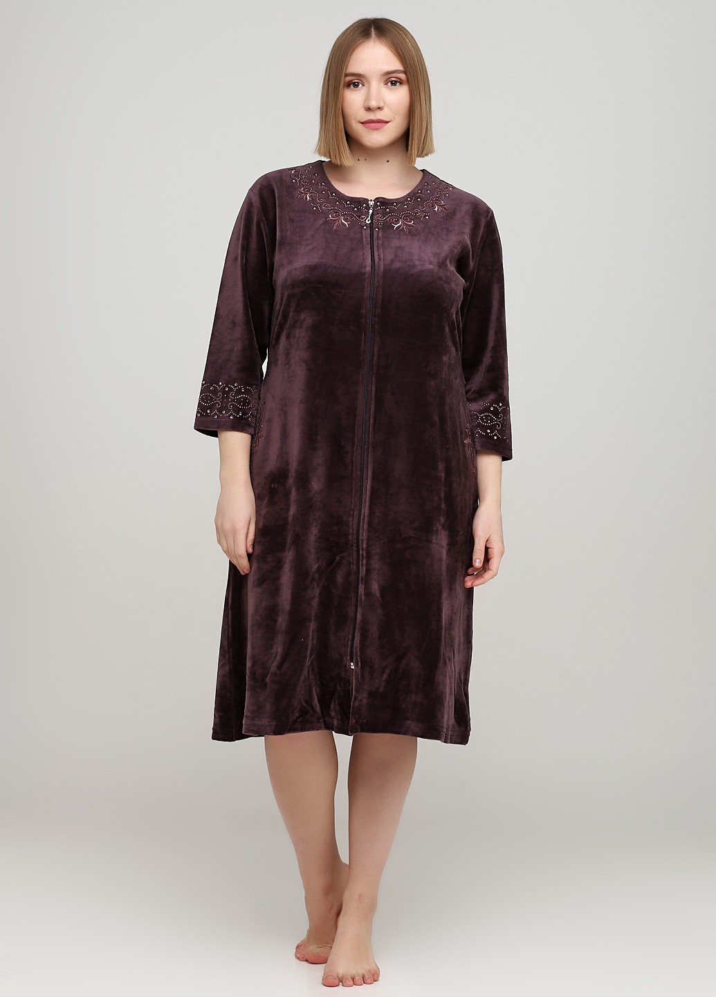

Халат Romeo Life 2XL коричневый 3625-35