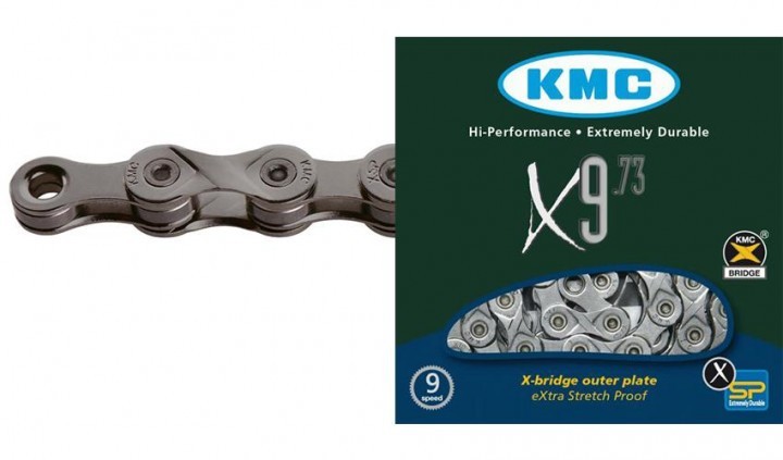 

Цепь KMC X9.73 1/2Х11/128Х116L 9sp