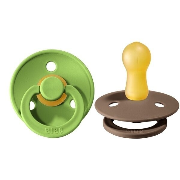 

Пустышка BIBS Pear+Dark Oak 0-6 мес. 2 шт.