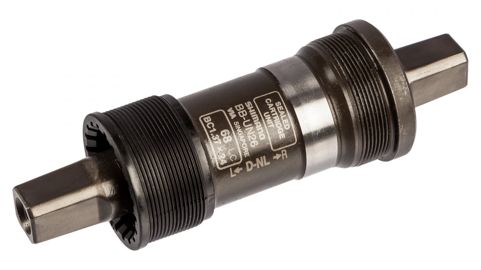 

Каретка на велосипед SHIMANO BB-UN26 127ММ под квадрат