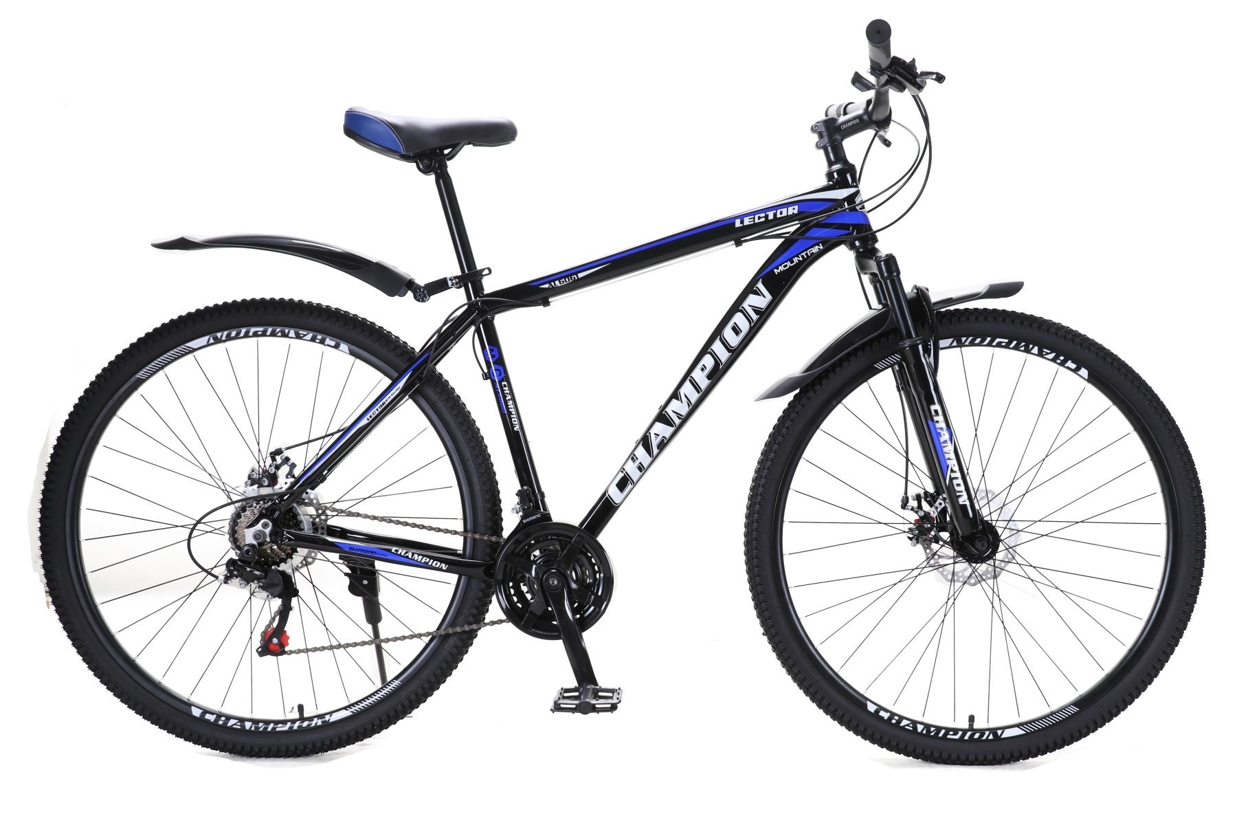 

Велосипед 29" Champion Lector рама 19" Черный-Синий