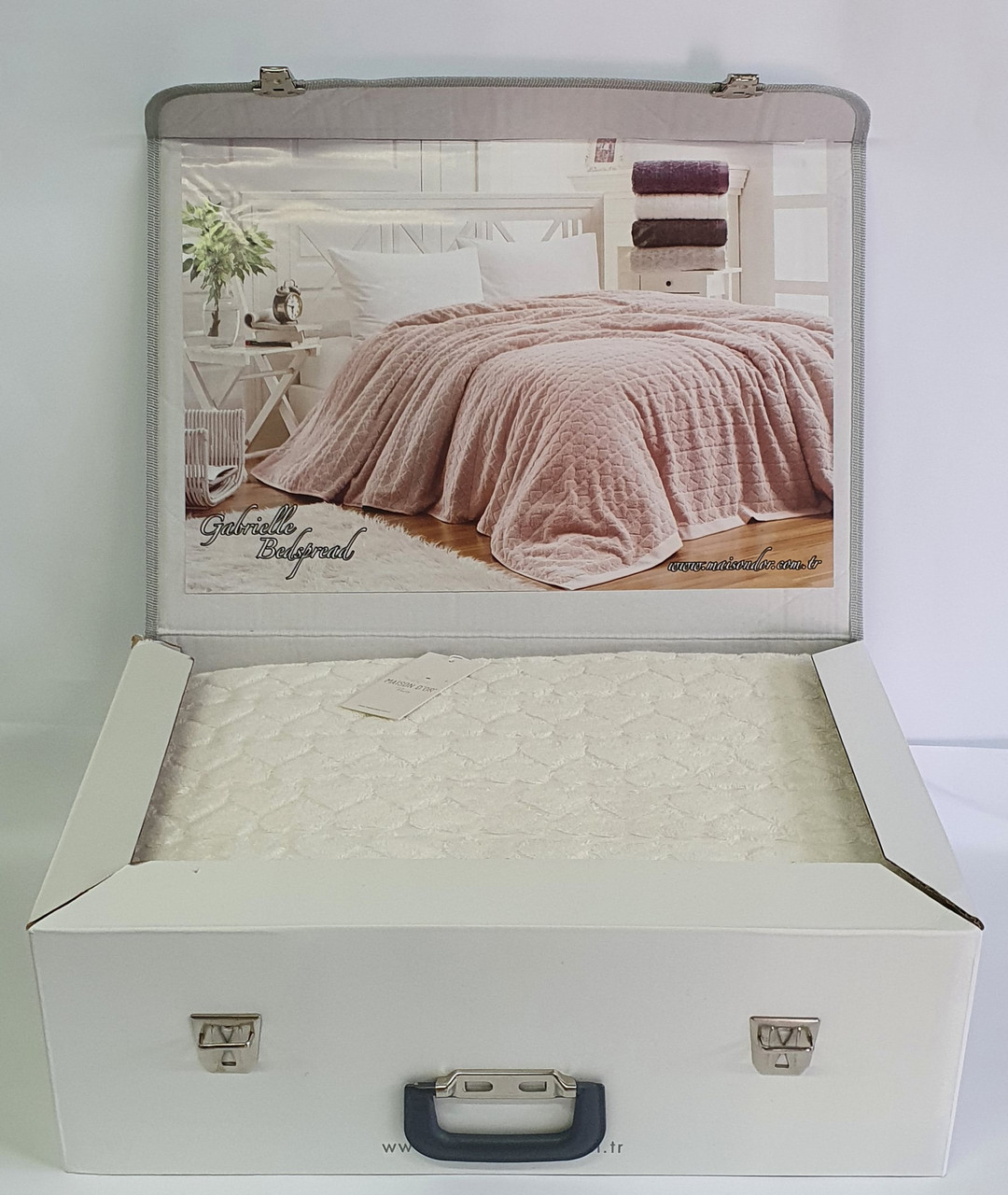 

Покрывало Maison D'or Махровое Gabriella 220*240 Cream