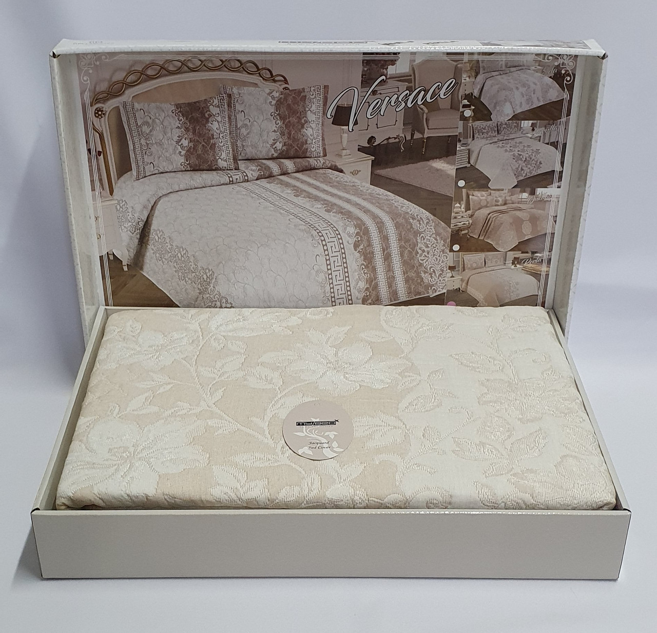 

Покрывало My Bed Жакард 170x240 с наволочкой Perlla Bej