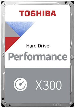 

Жесткий диск Toshiba X300 16TB 7200rpm 512MB HDWR31GUZSVA 3.5'' SATA III