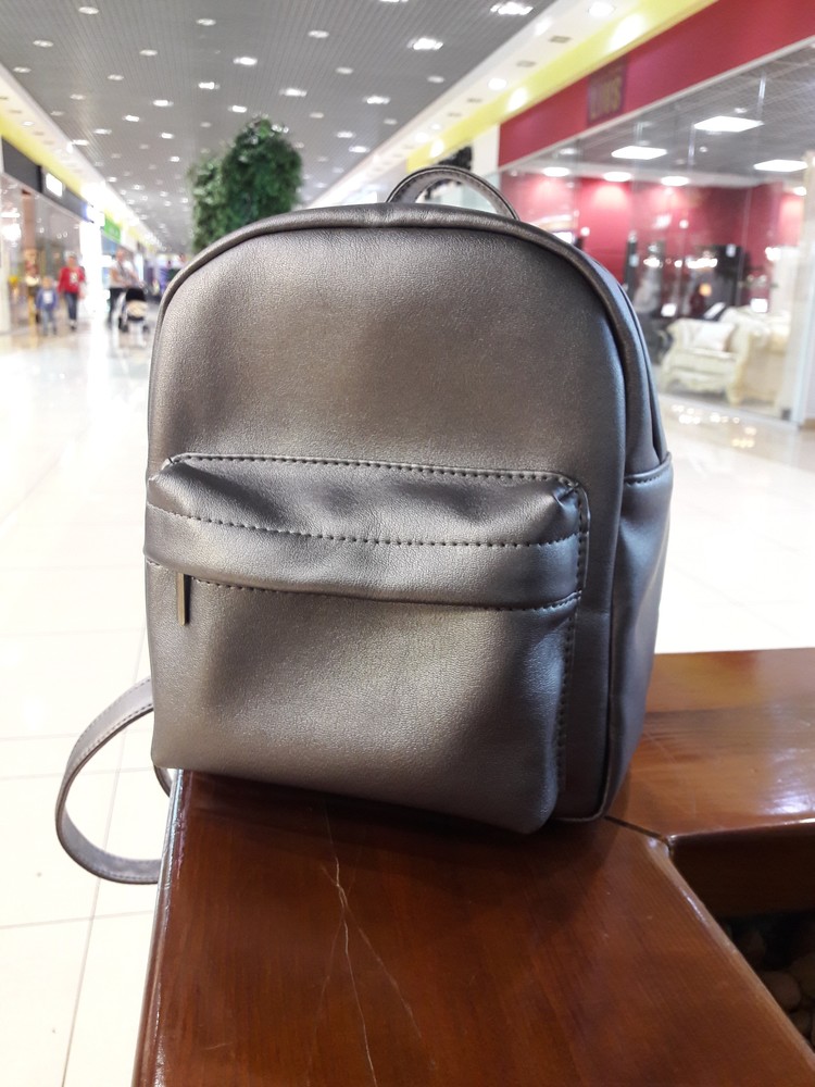 

Жіночий рюкзак Sambag Brix SB silver dark