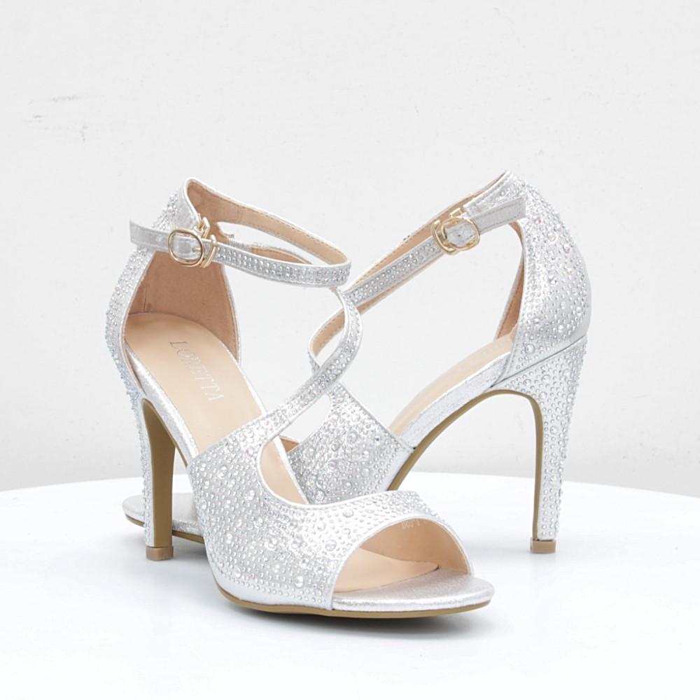 

Босоножки LORETTA 40 серебрянные 53328