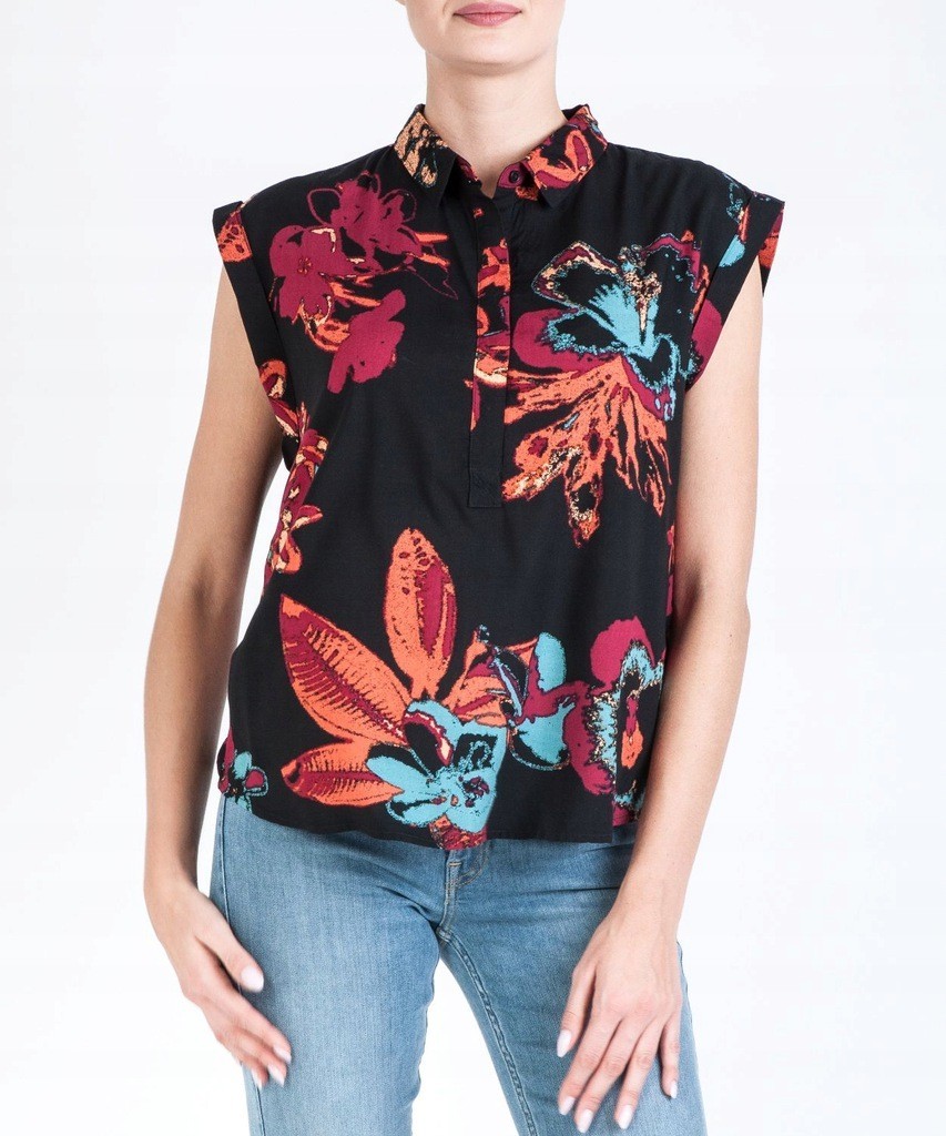 

Блуза Lee Floral Blouse Loose Fit Черный M-00