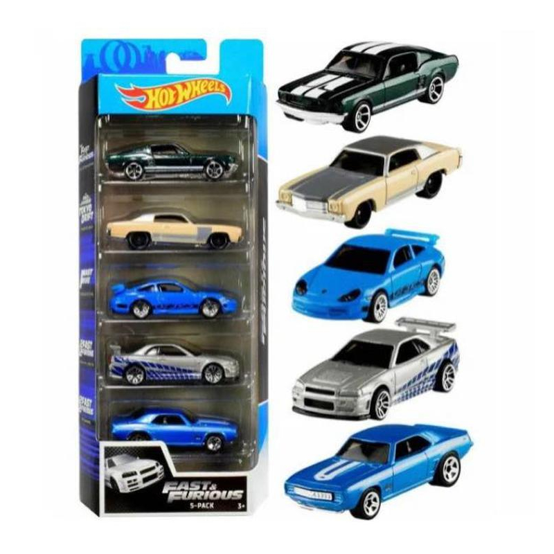 

Подарунковий набір з 5 машин Hot Wheels " Fast&Furious" 01806