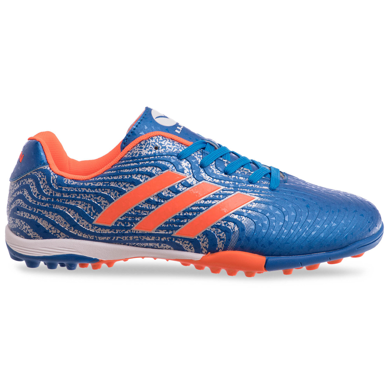 

Сороконожки шиповки Difeno Lijin 802-1 размер 41 Blue-Orange