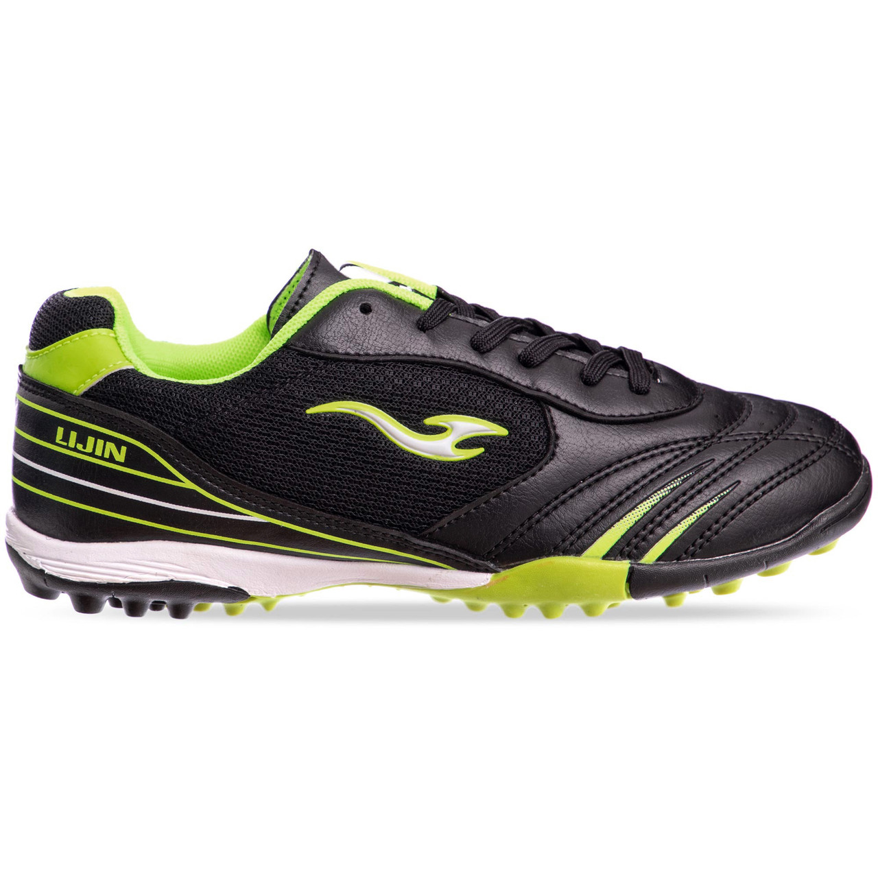 

Сороконожки шиповки Difeno Lijin 801B-2 размер 35 Black-Green