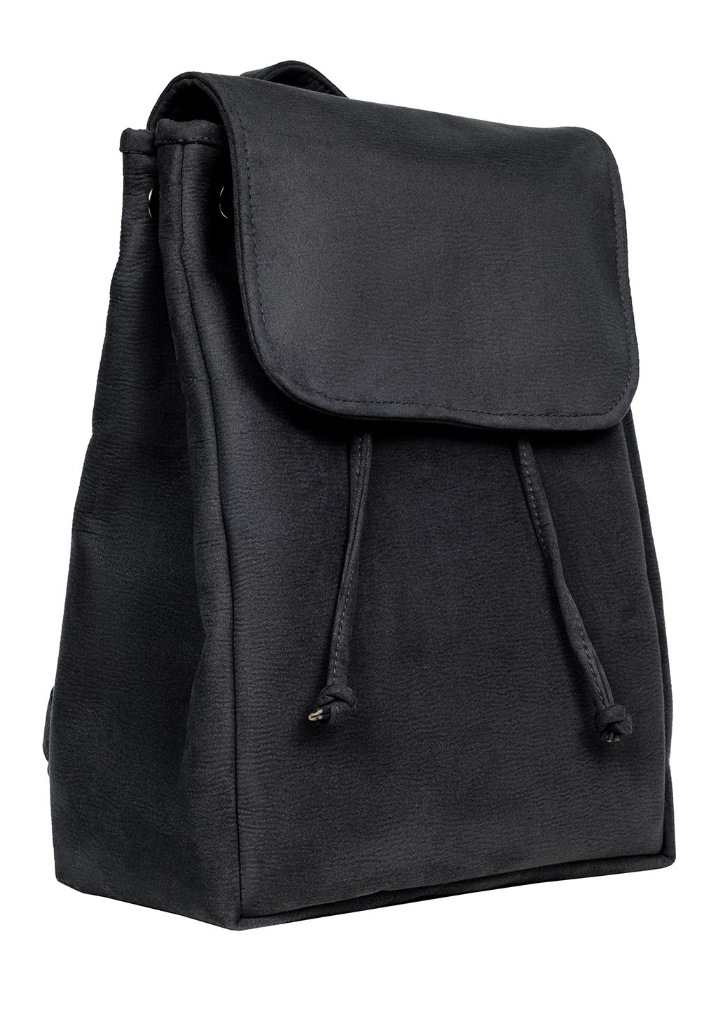

Рюкзак Sambag Loft BZN чорний замш