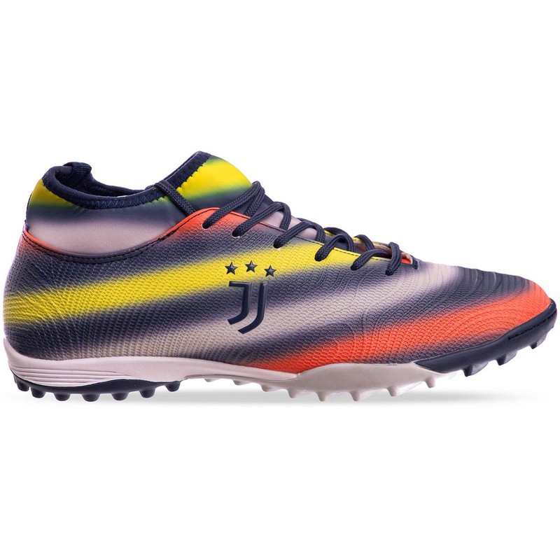 

Шиповки сороконожки с носком Difeno 2023 размер 44 Blue-Yellow-Orange