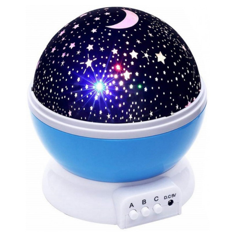 

Проектор звездное небо ночник вращающийся от сети 220В Star Master Dream Синий
