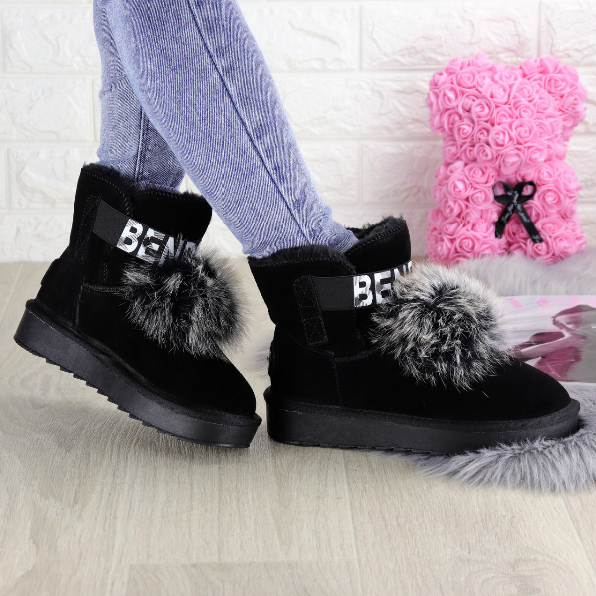 

Женские замшевые угги Shoes Olivia 1291 40 р