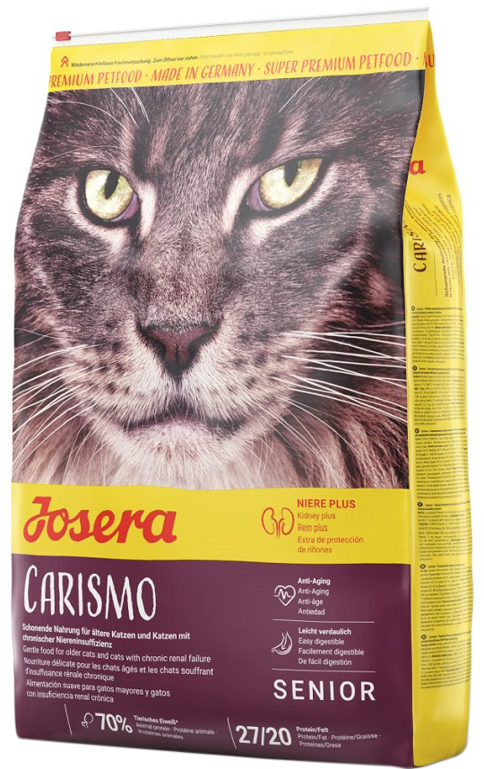 

Сухой корм для пожилых котов и с болезнями почек Josera Carismo 10 кг (4032254749363)