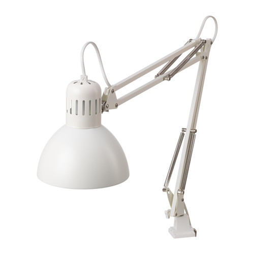 

Лампа настольная IKEA TERTIAL белый 703.554.55