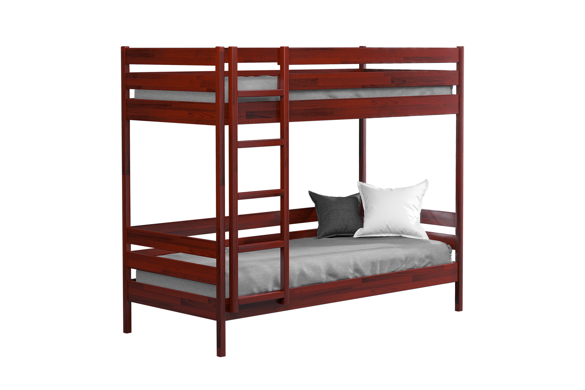 

Двухъярусная кровать Дуэт без ящиков Estella 80х200 104 - красное дерево Щит 2Л4