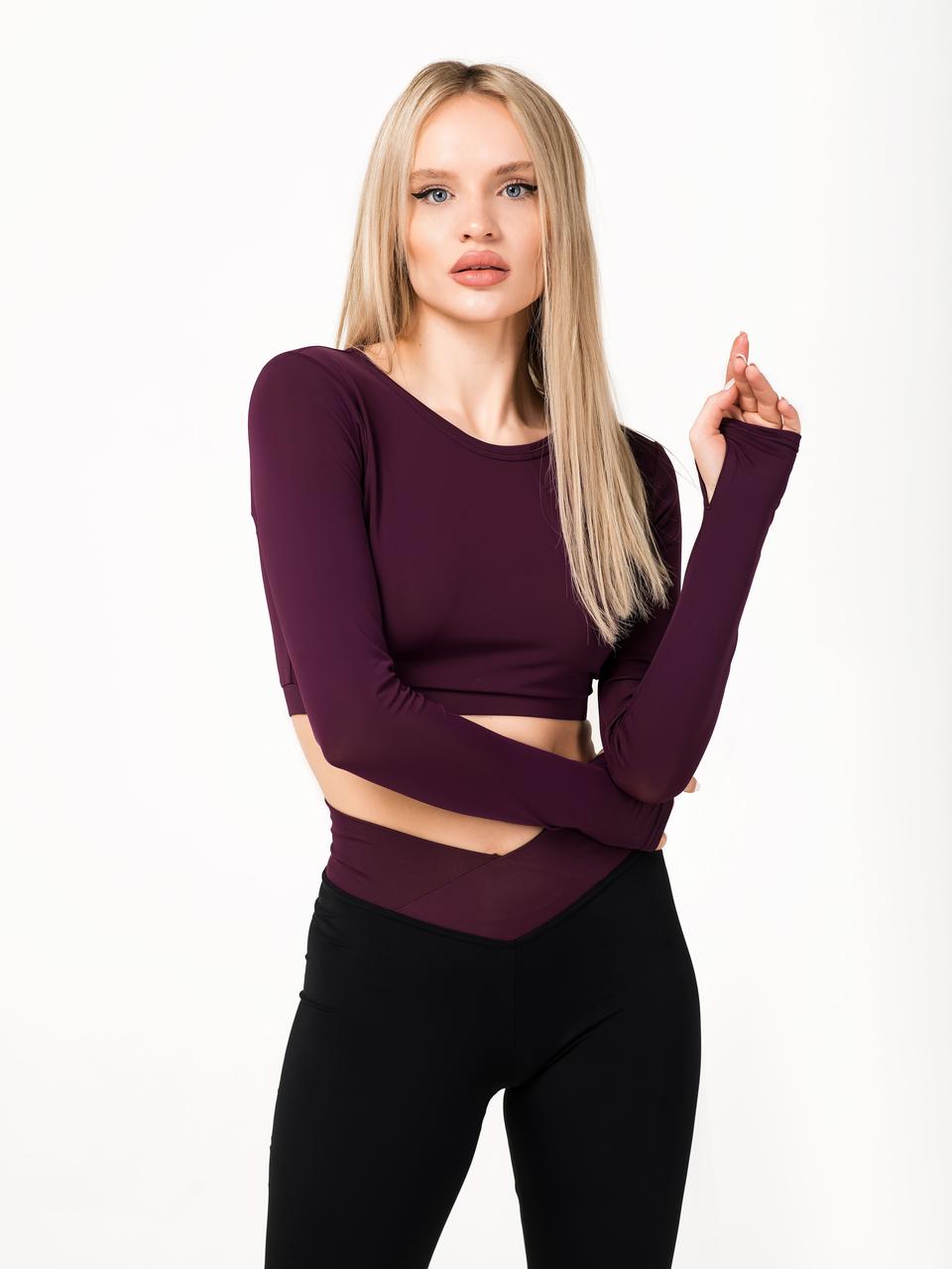 

Кроп-топ NV Sphynx c прорезью для пальца M