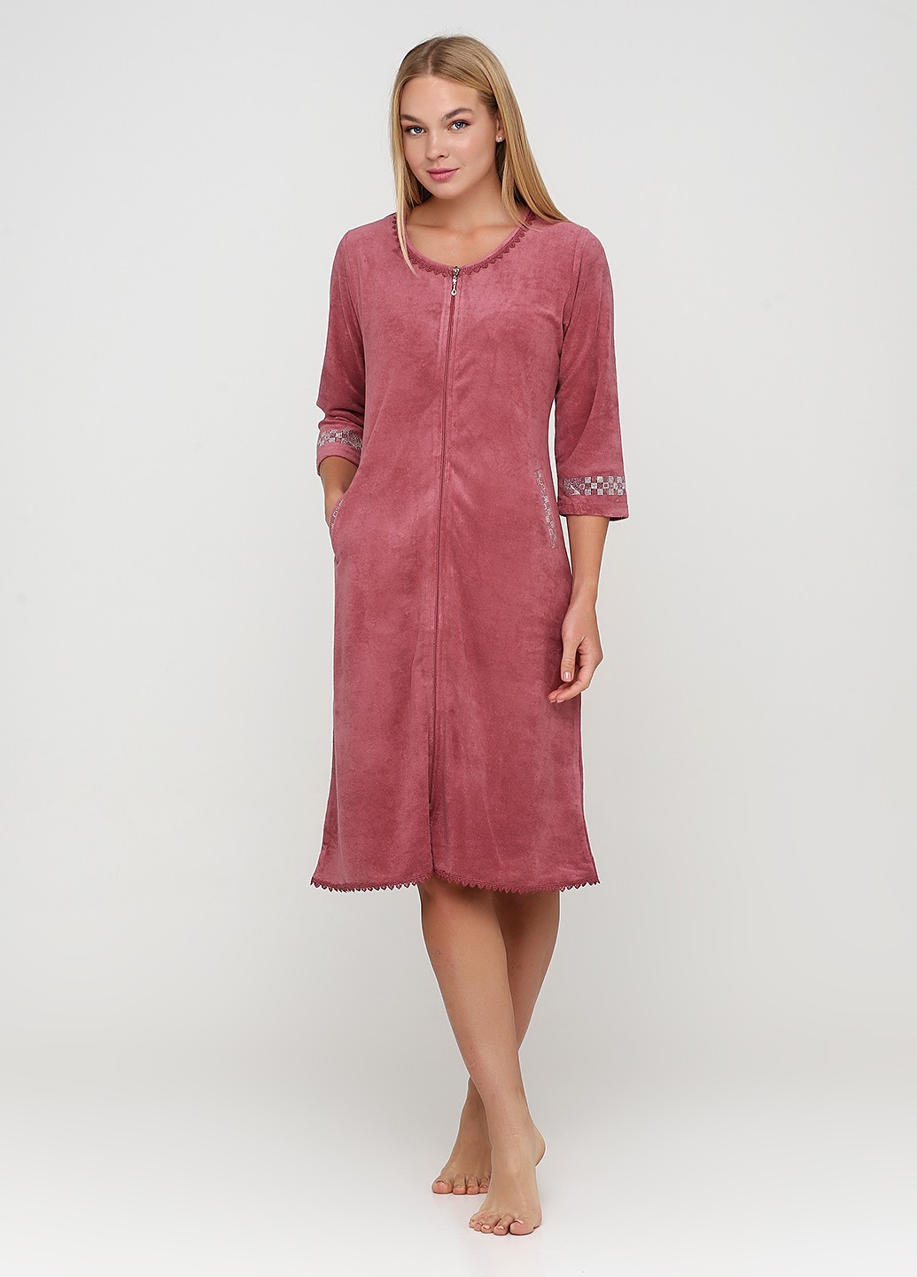 

Халат Romeo Life  кирпичный 3542, Халат Romeo Life 2XL кирпичный 3542