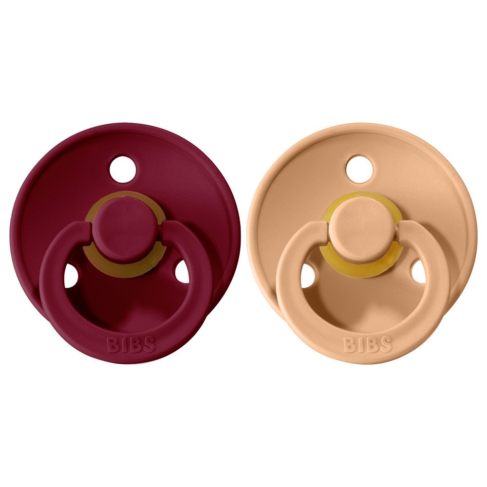 

Пустышка BIBS Peach+Ruby 0-6 мес. 2 шт.