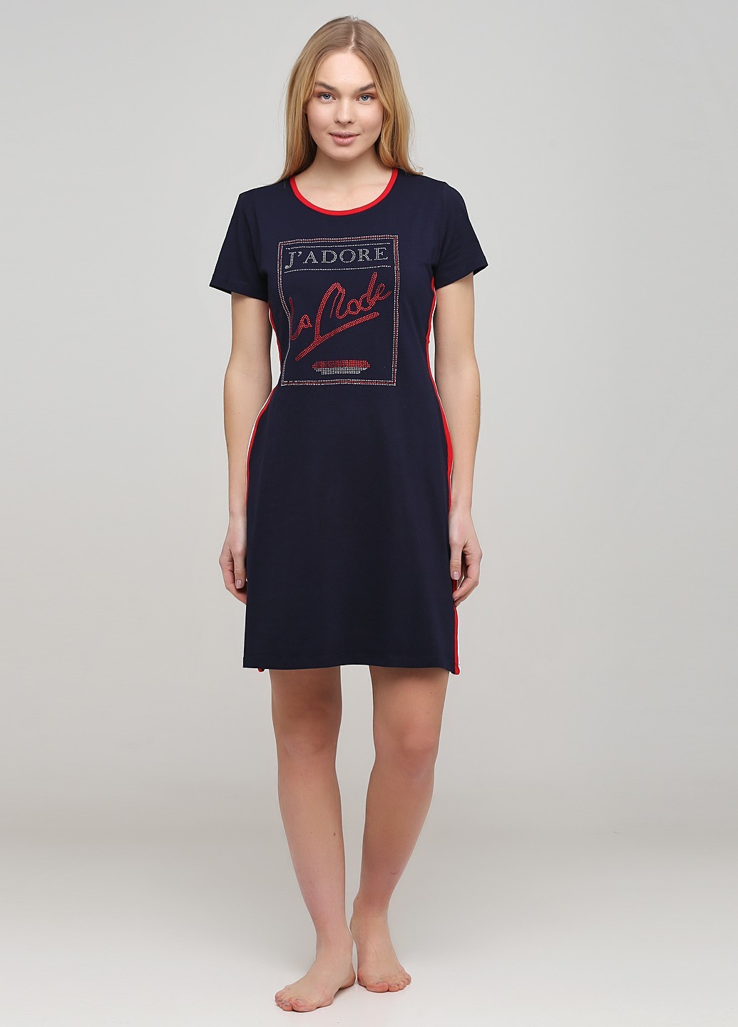 

Платье Romeo Life  темно-синий 7256, Платье Romeo Life 4XL темно-синий 7256