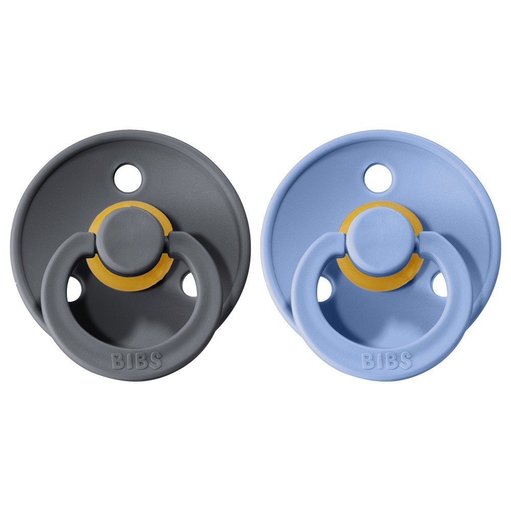

Пустышка BIBS Iron+Sky Blue 6-18 мес.