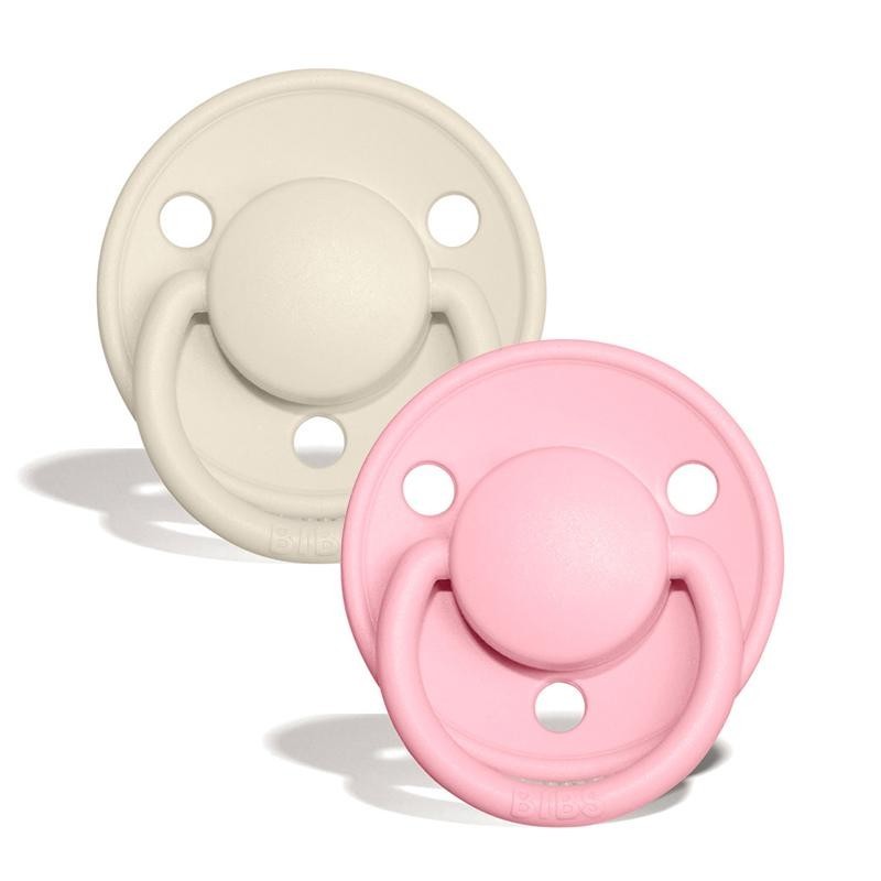 

Пустышка BIBS De Lux Baby Pink+Ivory 0-6 мес. 2 шт.