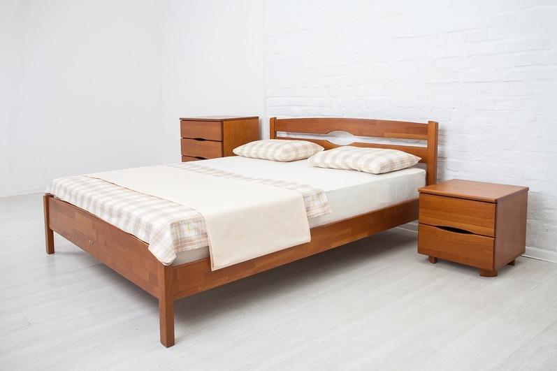 

Кровать двуспальная Олимп Лика LUX 180x200 Орех