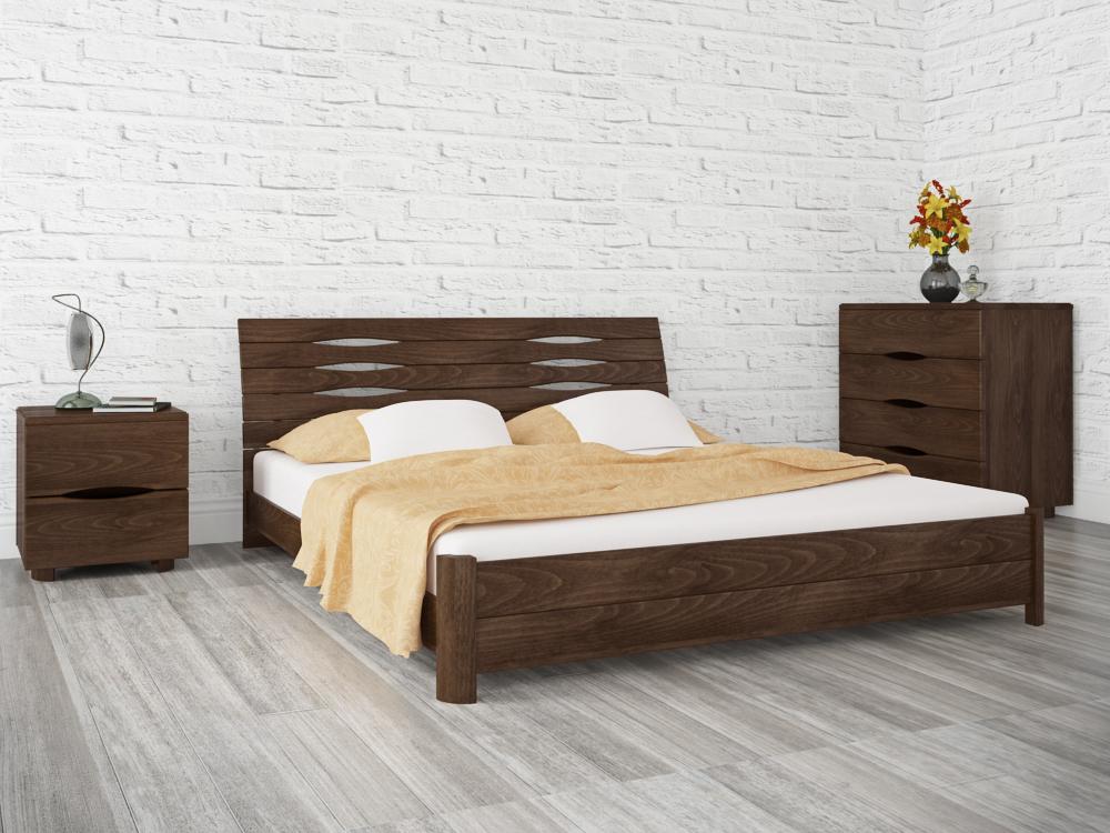

Кровать полуторная Олимп Марита S 140x190 Венге