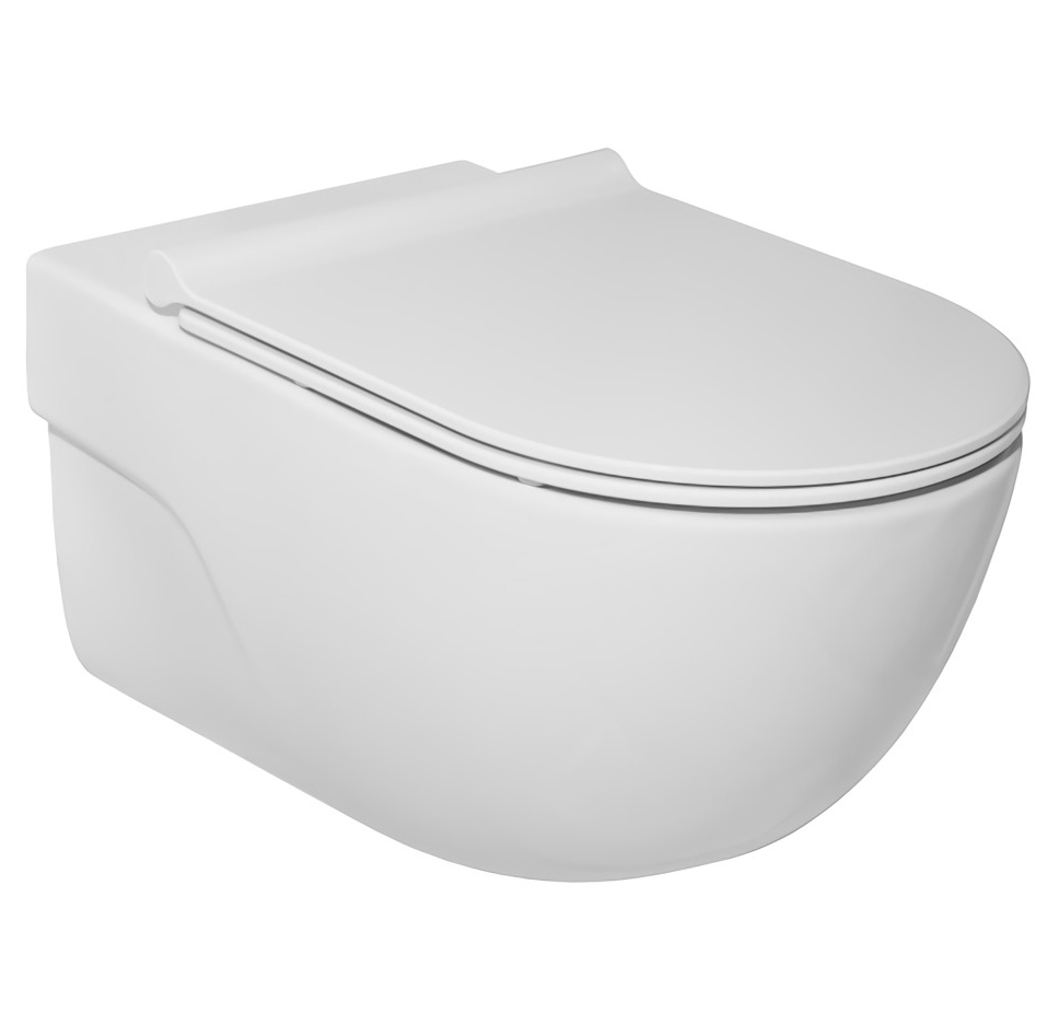 

Унитаз подвесной Roca Meridian Rimless A34H240000 с сиденьем Slim Soft Closing