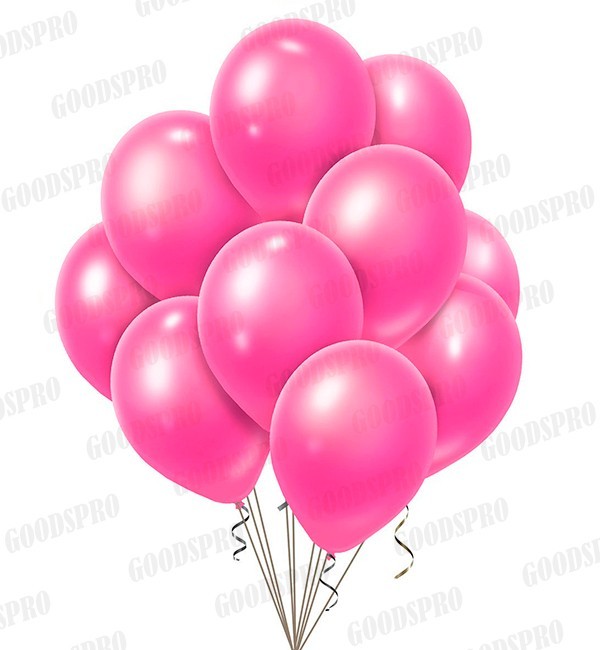 

Гелиевые шары "Pink", набор 10 шт (шарики с гелием)