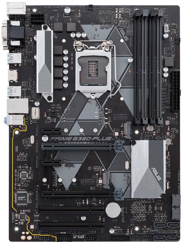 

Материнская плата Asus Prime B360-Plus/CSM (s1151, Intel B360, PCI-Ex16)