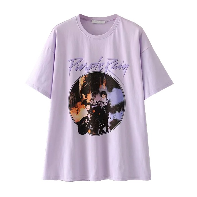 

Футболка женская Purple rain Berni Fashion () Фиолетовый, Футболка женская Purple rain Berni Fashion (One Size) Фиолетовый