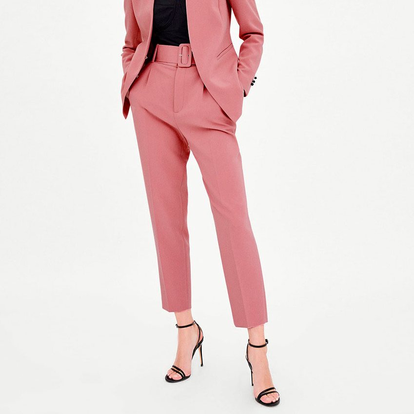 

Брюки женские с ремнем Powder Berni Fashion () Розовый, Брюки женские с ремнем Powder Berni Fashion (L) Розовый