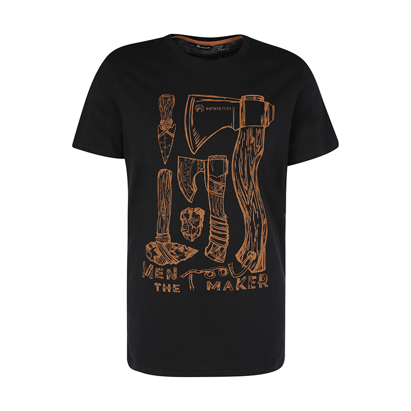 

Футболка мужская Outventure черная 109464-99 (54)