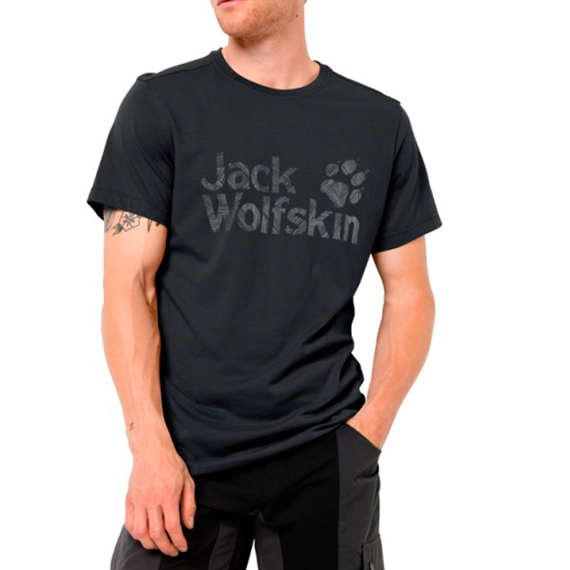 

Футболка мужская Jack Wolfskin Brand Logo T  темно-серая 1807261-6350, Футболка мужская Jack Wolfskin Brand Logo T M темно-серая 1807261-6350 (M)