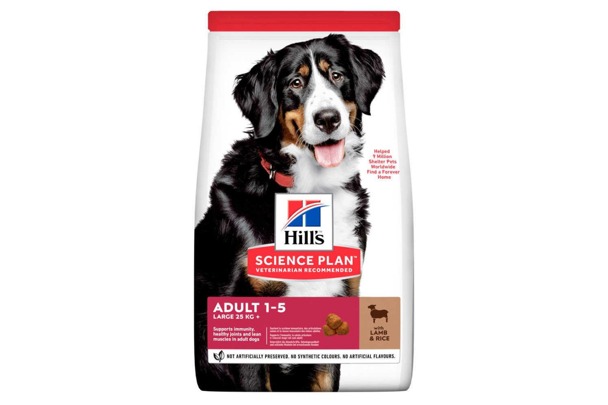 

Сухой корм Hill's Science Plan Adult Large Breed Dog Lamb Rice 14 кг