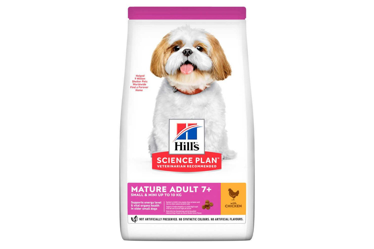 

Сухой корм Hill's Science Plan Mature Adult Small Mini Breed Dog Chicken 6 кг