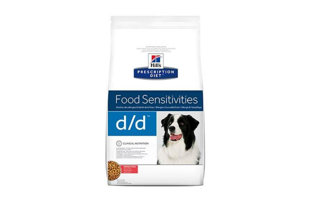 

Сухой корм Hill's Prescription Diet Canine D/D Food Sensitivities Dog Salmon Rice 12 кг