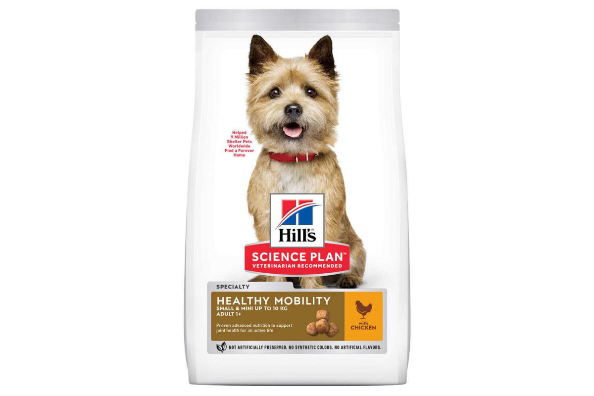 

Сухой корм Hill's Science Plan Adult Healthy Mobility Small Mini Breed Dog Chicken 1.5 кг