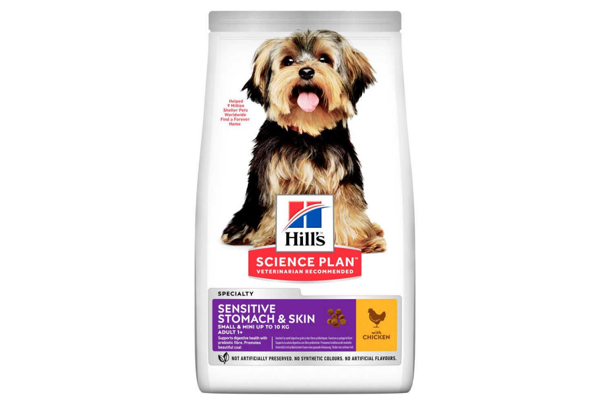 

Сухой корм Hill's Science Plan Adult Sensitive Stomach Skin Small Mini Breed Dog Chicken 1.5 кг