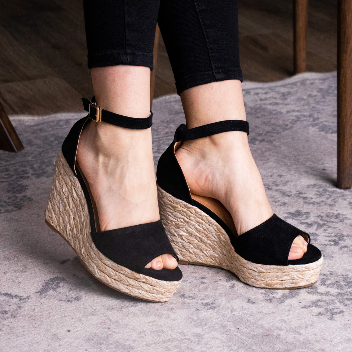 

Женские босоножки Shoes Kelly 2856 39 размер 25 см Черный